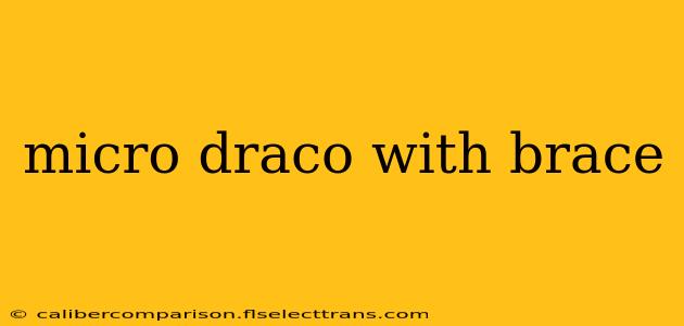 micro draco with brace