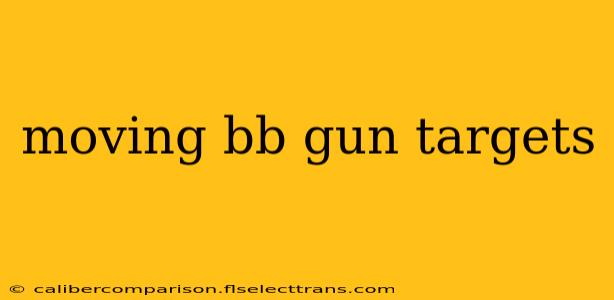 moving bb gun targets