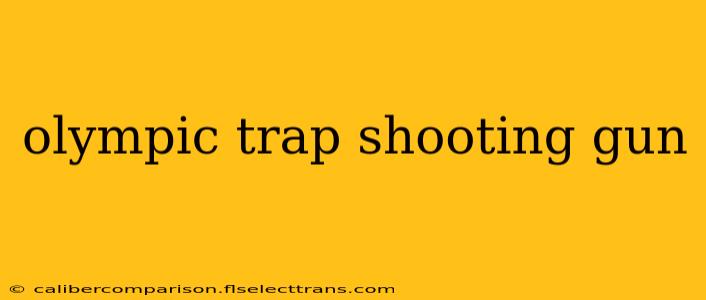 olympic trap shooting gun