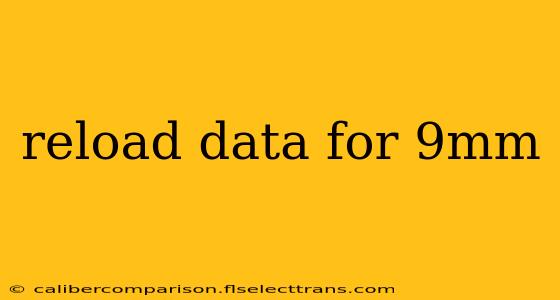 reload data for 9mm