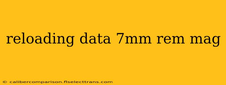 reloading data 7mm rem mag