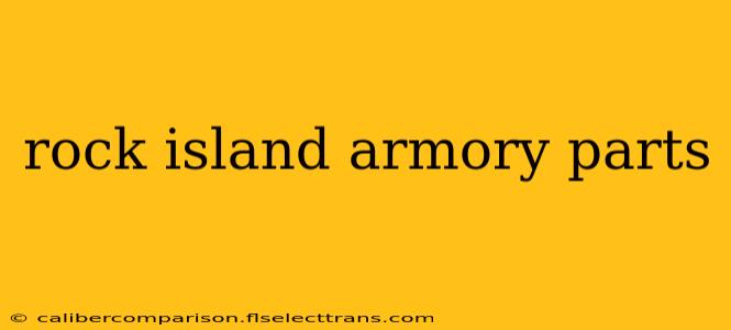 rock island armory parts