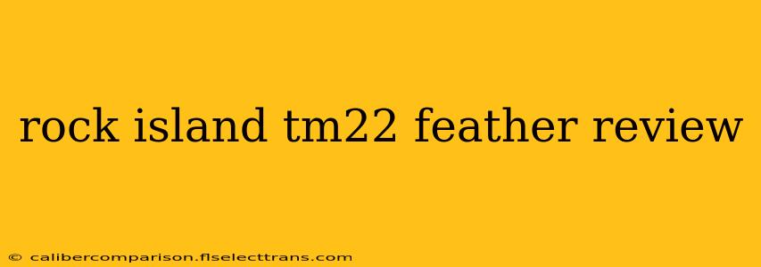 rock island tm22 feather review