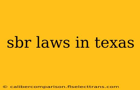 sbr laws in texas