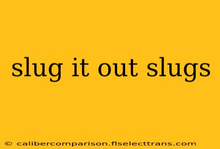 slug it out slugs