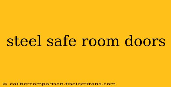 steel safe room doors