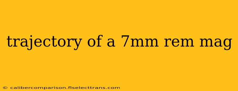 trajectory of a 7mm rem mag