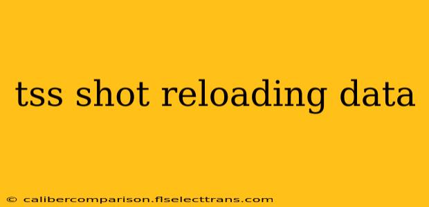 tss shot reloading data