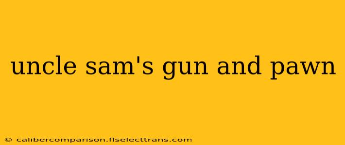 uncle sam's gun and pawn