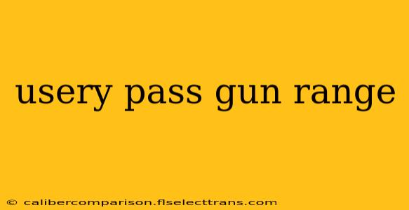 usery pass gun range