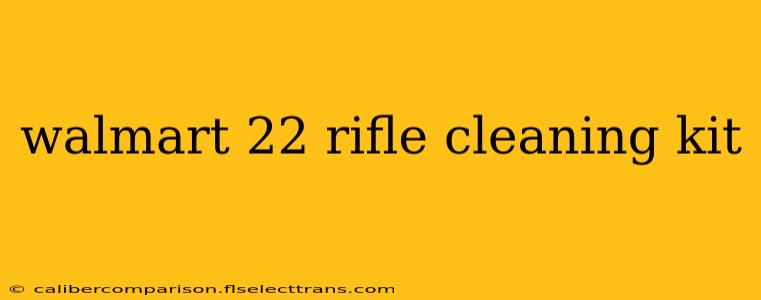 walmart 22 rifle cleaning kit