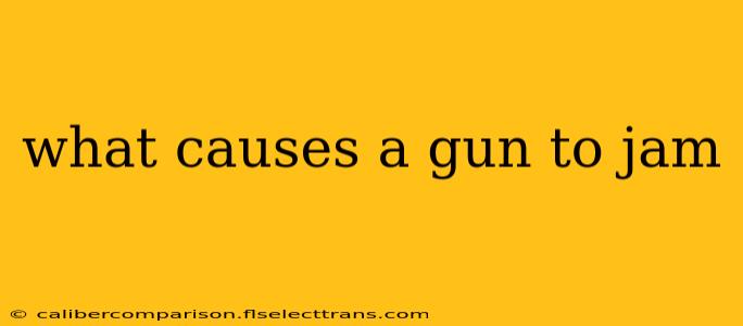 what causes a gun to jam