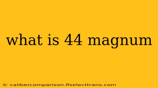 what is 44 magnum