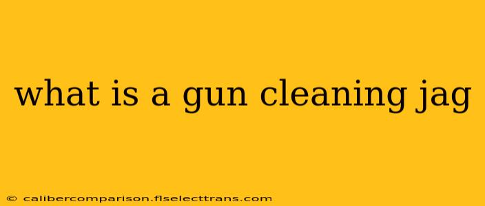 what is a gun cleaning jag