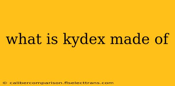 what is kydex made of